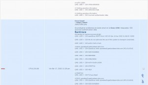 Registro de errores 2