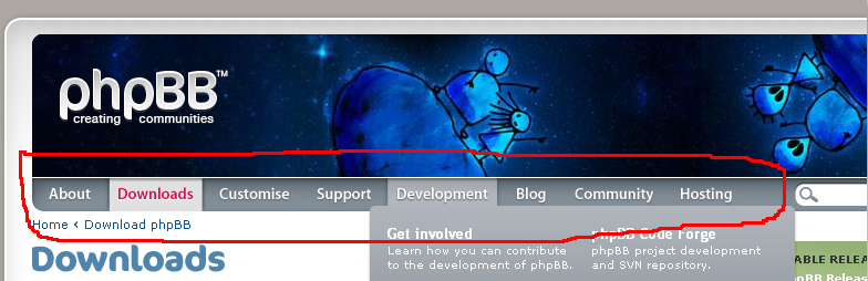 esta catura la realise en http://www.phpbb.com