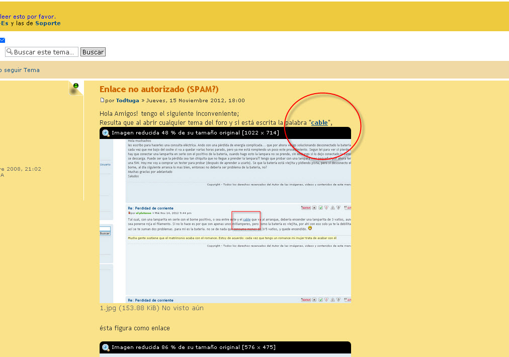 Aqui se puede ver que figura ya como un enlace en mi PC (no se en la de Uds.)